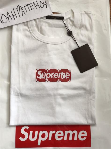 supreme lv box logo tee retail price|Louis Vuitton x Supreme .